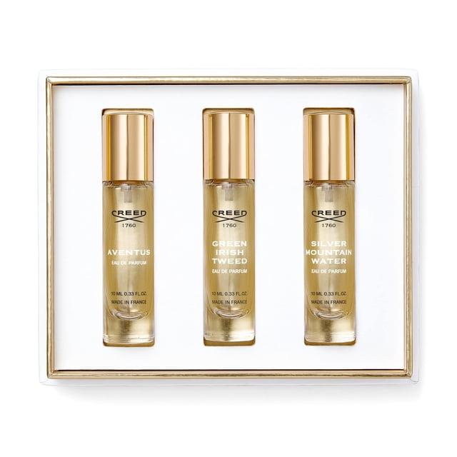 Colonia Coffret Set Creed 3 Signature para hombre, 10 ml