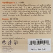 Maroma EDA Incense Cone Frankincense 10 Cone