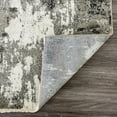 thumbnail image 3 of Luxe Weavers Bohemian Abstract Gray 5' x 7'4" Area Rug Fringed Modern Carpet, 3 of 10