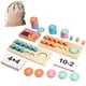 thumbnail image 1 of Juguetes de matemáticas Montessori, juguetes de conteo, coordinación mano-ojo, juguetes de educación temprana, material didáctico de aritmética para, 1 of 9