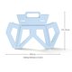 thumbnail image 4 of Taburete Plegable Al Aire Libre Taburete para acampar, silla plegable portátil para picnic, barbacoa, senderismo (azul claro), 4 of 7