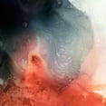 thumbnail image 2 of Borges, Victoria 15x15 White Modern Wood Framed Museum Art Print Titled - Aqueous Drift II, 2 of 4
