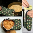 thumbnail image 5 of Yayeee Oven Mitts and Pot Holder Set of 2 Heat Resistant Kitchen Gloves Baking Hot Pad, Christmas Tree, 5 of 5