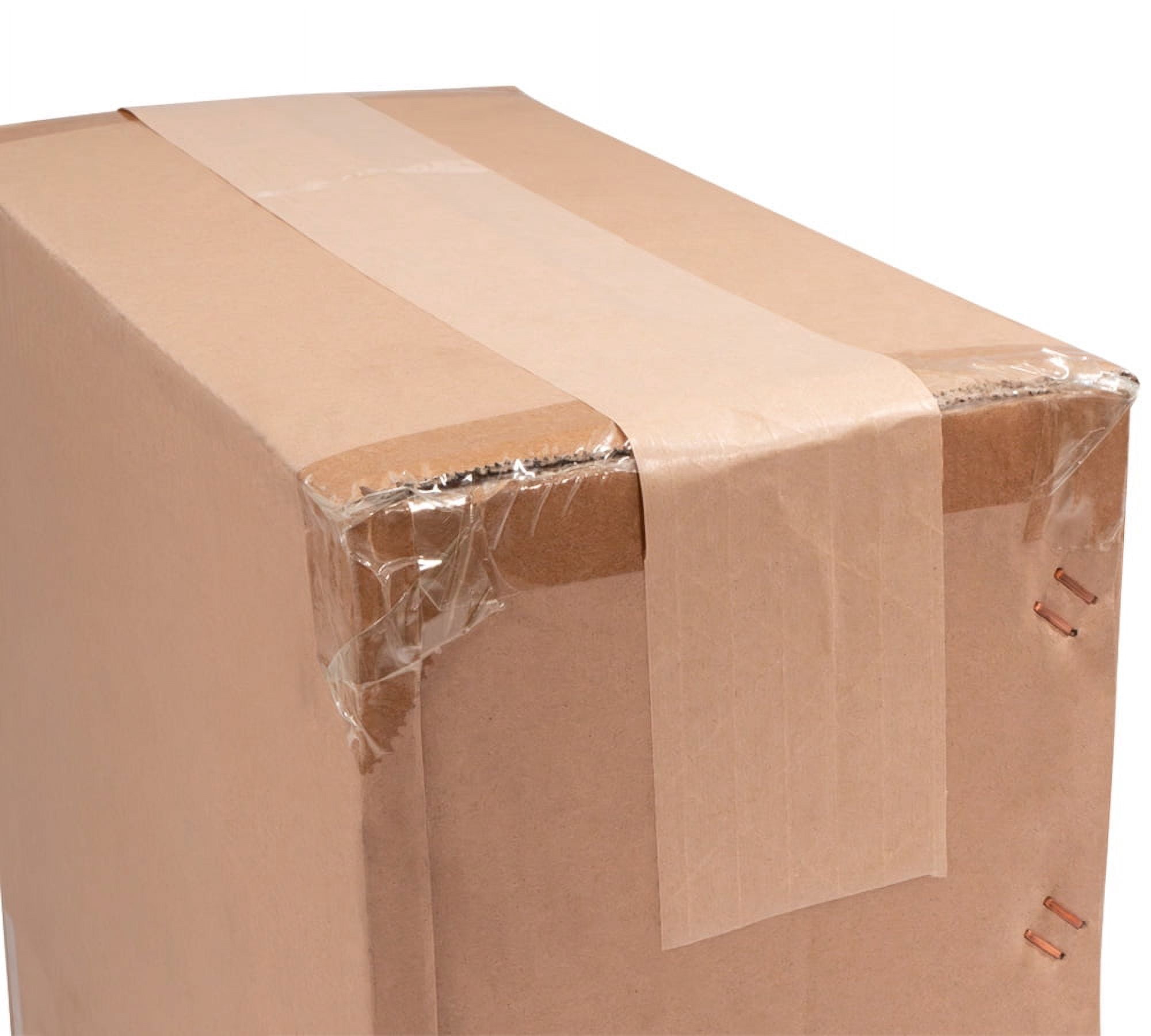 16 Rolls 2.75"x450' Water Activated Tape - Reinforced Gummed Tape for Package - Strong Adhesive & Holding Power Kraft Paper Tape - Brown Packing Tape for Sealing Box (7200 feet Total)