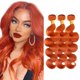 thumbnail image 1 of Hair Bundles Ladrxadr Ginger Body Wave 350 naranja 40 cm, 1 of 5