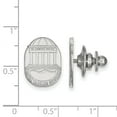 thumbnail image 2 of 14k White Gold Official Licensed Collegiate Coastal Carolina University (CCU) Crest Lapel Pin, 2 of 3