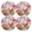 Pink, variant on Ryvnso Colorful Tulip Round Plate Mats Dining Table Placemat Set of 4 for Holiday Decoration