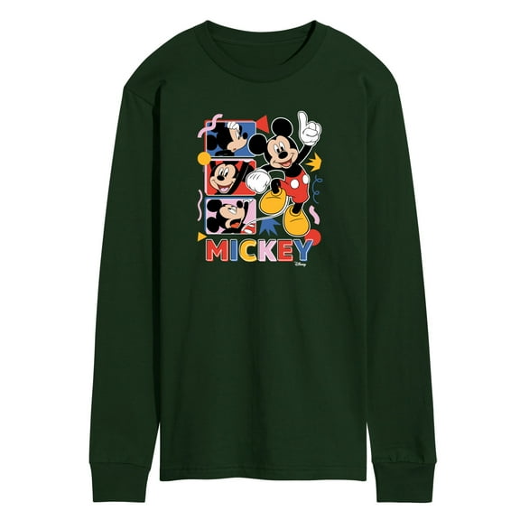 Disney - Mickey Tribute Panels - Men's Long Sleeve T-Shirt