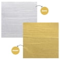 thumbnail image 3 of NIYANGLE 100Pcs Golden Colored Aluminum Foil Sheets with Embossed Texture for Food Wrapping, 3 of 6