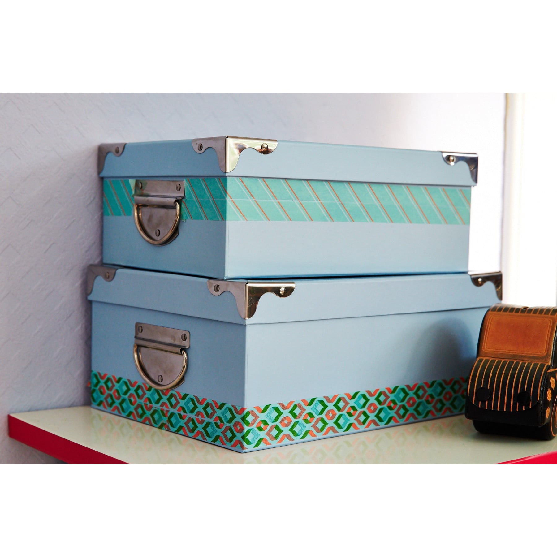 Scotch Expressions Washi Tape, Iridescent Blue, 1 Roll