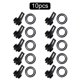 thumbnail image 5 of 10 Uds. Anzuelo Pesca para Señuelos Caña Pescar Soportes Seguridad (negro), 5 of 9