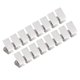thumbnail image 1 of M Buder 16 Piezas Clips para Ventanas de Huracanes, Acero Inoxidable, Reutilizables Plateado [cite: 31], 1 of 9
