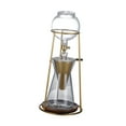 thumbnail image 2 of Cafetera de goteo de hielo Jarabarra de 700 ml Velocidad Ajuste de borosilicato de vidrio Cervecer fría Drip Cafetero helado para acampar en casa para, 2 of 8