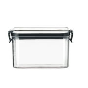 My Order! Airtight Glass Canister Set, Clear Glass Food Storage Containers with Airtight Bamboo Lid Stackable Kitchen Canisters for Canning, Sugar, Flour, Pasta, Candy, Cereal, Coffee Clearance
