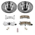 thumbnail image 3 of PowerStop Front Z26 Street Warrior Carbon-Fiber Ceramic Brake Pad and Drilled and Slotted Rotor Kit Fits: BUICK CHEVROLET GMC OLDSMOBILE PONTIAC Select Models K1485-26, 3 of 9