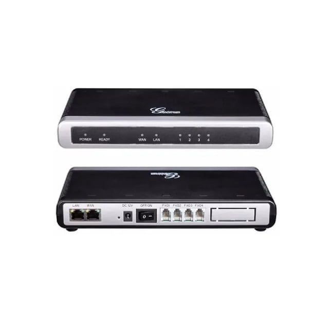 Adaptador Voip Steren Grandstream De 4 Fxo 10/100 Mbps GXW-4104