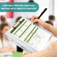 thumbnail image 5 of FORMRS 3 Ring Binder with Pockets 1.5" D-Rings Clip Board 200 Sheets Capacity, Green Geometric, 5 of 8