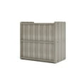 thumbnail image 3 of Tot Mate 24" Contemporary Composite Wood Toddler Shelf Storage in Gray, 3 of 5