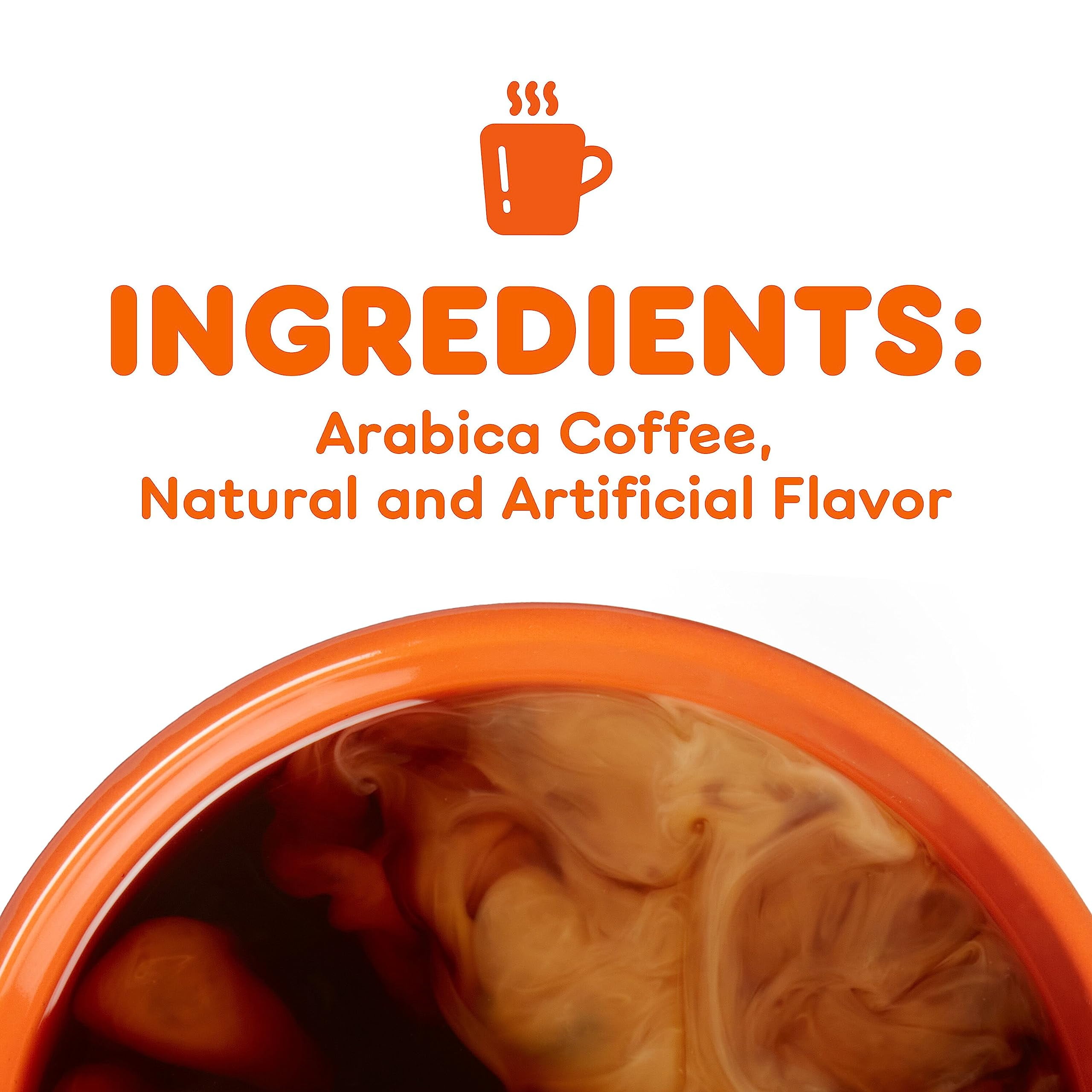 Pack of 2 - Dunkin Caramel Me Crazy Flavored Ground Coffee, 11 Ounce (Pack Of 1)