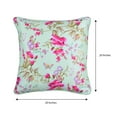 thumbnail image 5 of Throw Pillow Covers Pack of 4 for Living Room Table, Floral Printed Cushion Case, 20x20 inches - Light Green - Home Decor, 5 of 7