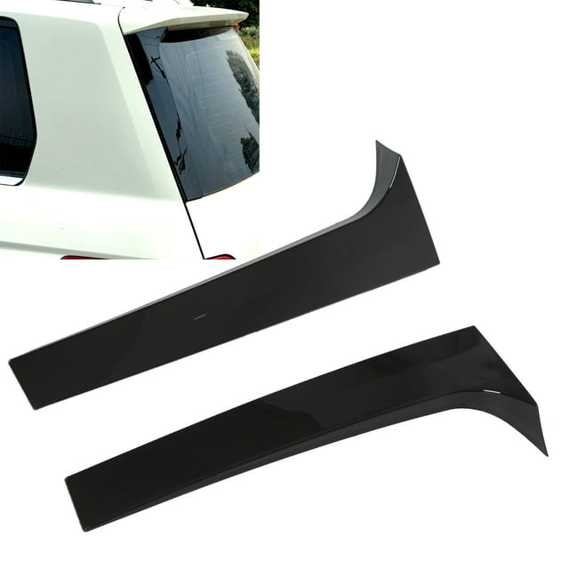 Back Window Wing Trims, Glossy Black Stable Driving Left Right Rear Window Side Spoilers Replacement For GLK Class X204 2009-2015 For Auto