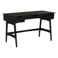thumbnail image 1 of Linon Ryker Rattan Desk in Black, 1 of 19