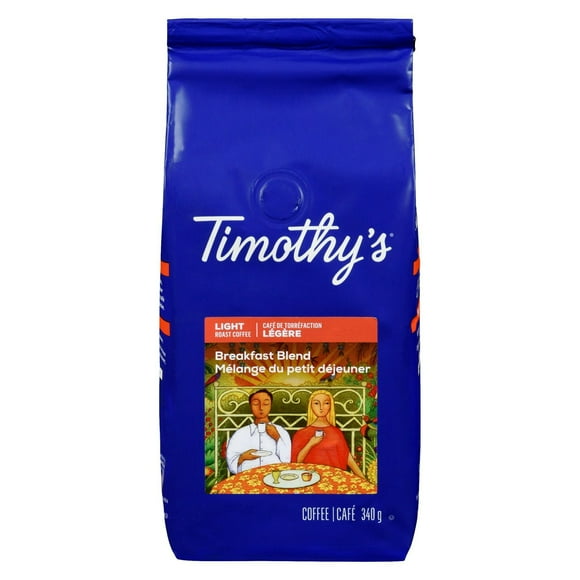 Timothy's® Mélange du Petit déjeuner café moulu