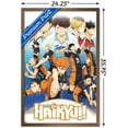 thumbnail image 3 of Haikyu!! - Key Art 2 Wall Poster, 22.375" x 34", Framed, 3 of 3