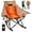 Beige, variant on PNKKODW XL Oversized Heated Rocking Camping Chair, 3 Heat Levels Heated, Cup Holder, 600D Oxford, for Winter Outdoor,Blue(With 20,000mAh Power Bank)