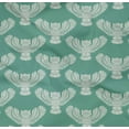 thumbnail image 4 of oneOone Organic Cotton Poplin Twill Fabric Owl Block Printed Fabric 1 Yard 42 Inch Wide, 4 of 4