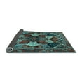 thumbnail image 2 of Ahgly Company Indoor Square Persian Light Blue Traditional Area Rugs, 3' Square, 2 of 4