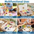 thumbnail image 6 of KORALAKIRI Snackle Box Container with Reusable Ice pack & Individual Lids, Food Storage with 8 Divided Ice Compartment for Picnics, Parties, Beach & Trip, 6 of 8