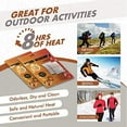 thumbnail image 3 of 100 Pack of Bulk Wholesale Hand Warmer Heat Packets Containing 2 Packets Per Pack for Warmth and Pain Relief up to 8-10 Hours of Natural Heat, 3 of 9