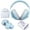 Blue, variant on Momfree 2 in 1 Baby Ear Muffs, Noise Reduction Earmuffs & Adjustable Headband for Baby, Hearing Protection Headphone,Blue