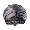 thumbnail image 1 of Adjustable Satin Hair Bonnet - Double Layer, Anti-Friction & Breathable, for Sleeping and Hair Protection, 1 of 5