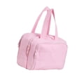 thumbnail image 2 of Bolsa de maquillaje, neceser de viaje con asa, accesorios de viaje multiusos. rosa, 2 of 9