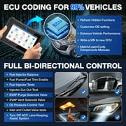 LAUNCH X431 PAD V Intelligent All-in-One Car Diagnostic Scan Tool with J2534/CANFD/DOIP, ECU Online Coding, Bi-Directional Control, Topology Map, 2-Year Free Update