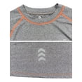 thumbnail image 5 of Little Donkey Andy Men's Thin Thermal Underwear Set Performance Base Layer Wicking Active Long Johns Top & Bottom with Fly Gray M, 5 of 7