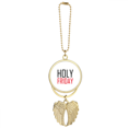 thumbnail image 1 of Celebrate Holy Friday Canada Blessing Car Keychain Angel Wing Pendant, 1 of 4