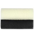 thumbnail image 1 of JASSINS African Bathing Sponge, Body Exfoliating Long Net Shower Body Scrubber Back Scrubber Skin Smoother (Black + Beige), 1 of 3