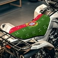 thumbnail image 4 of Uorisanigo ATV Seat Cover Seats Cushion Cover 4 Wheeler Accessories Universal Waterproof Strech Portuguese Flag ATV Back Seat Powersports Cushion Covers Breathable Padded Protectors, 4 of 7