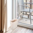 thumbnail image 5 of Household Trash Can Simple Waste Bin Plastic Litter Holder Kitchen Garbage Organizer without Cover for Bedroom Living Room (Apricot), 5 of 5
