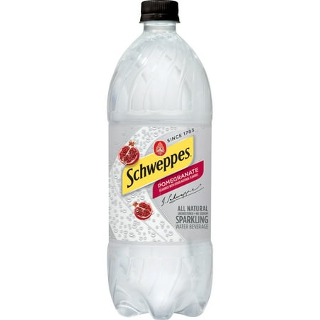 Schweppes Cranberry Lime Sparkling Water Beverage, 1 L