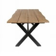 thumbnail image 4 of Vivid Outdoor Patio Chair in Gray Eucalyptus Wood with Gray Olefin Cushions, 4 of 25