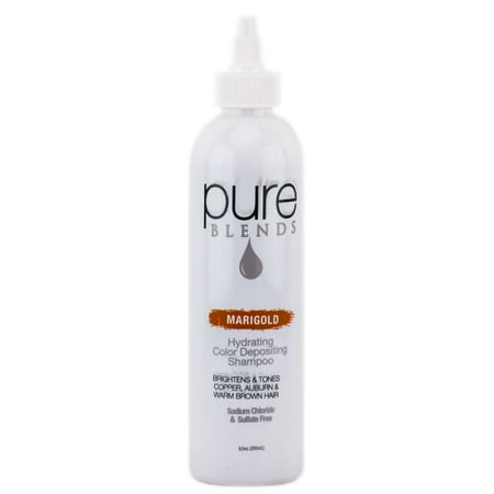 Pure Blends Hydrating Color Depositing Shampoo - Marigold - Size : 8.5