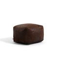 thumbnail image 3 of Big Joe Nestle Bean Bag Chair Ottoman, Espresso Blazer, Vegan Leather, 3 of 8