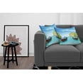 thumbnail image 3 of Ambesonne Nautical Throw Pillow Cover 2 Pack, Boat Maya Bay Thailand, 24", Multicolor, 3 of 7
