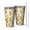 White Yellow Flower, variant on 16oz Tumblers White Small Sunflower Pattern Stainless Steel Vacuum Insulated Double Wall Travel Tumbler Cups Mug with Lid and Straw,Cleaning Brush for Coffee,Tea