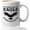 Once an Eagle Always White, variant on Scout Mug White 11oz - Scout Master Noun Definition - Scout Explorer Adventure Camping Camper Mountain Hiking