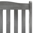 thumbnail image 5 of vidaXL Rocking Chair Grey Solid Acacia Wood, 5 of 5